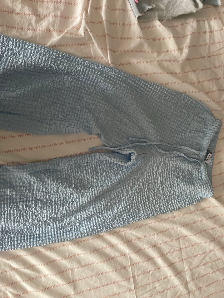 Yumuşak Kumaşlı Gri Kadın Pantolon - Görsel 2