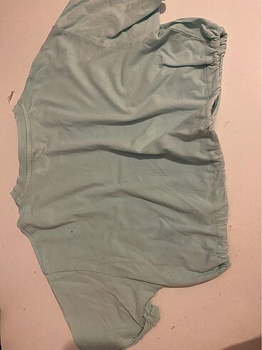 Bershka buz mavisi bershka crop