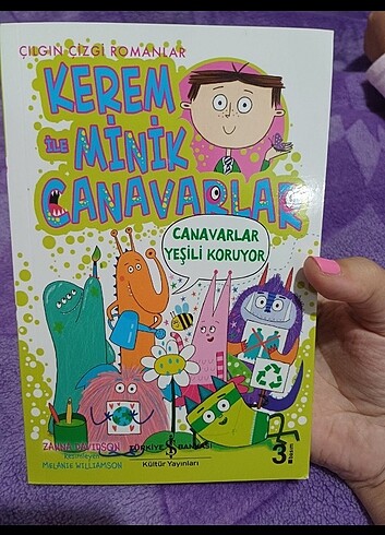 Çocuk Kitabı Kerem İle Minik Canavarlar
