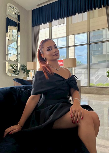 Drapeli Siyah Mini Straplez Abiye Elbise - Görsel 3