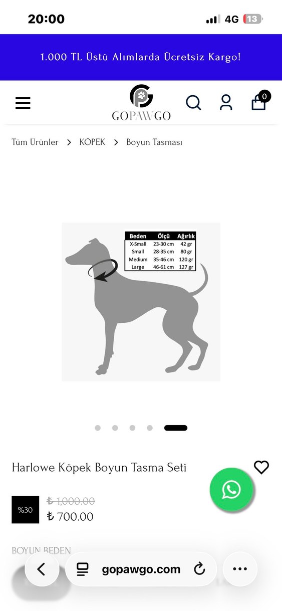 GOPAWGO Köpek Boyun Tasması Seti - Görsel 3