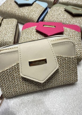 Nakışlı Fermuarlı Kadın Clutch Cüzdan - Görsel 2