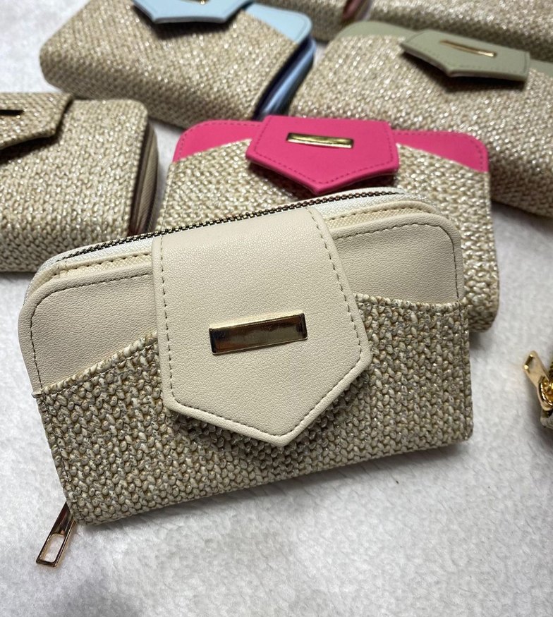 Nakışlı Fermuarlı Kadın Clutch Cüzdan - Görsel 2