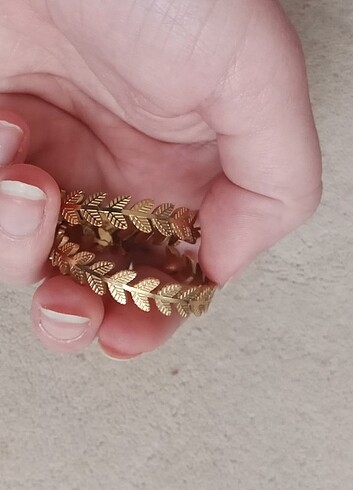 çelik altın renk küpe - Görsel 7