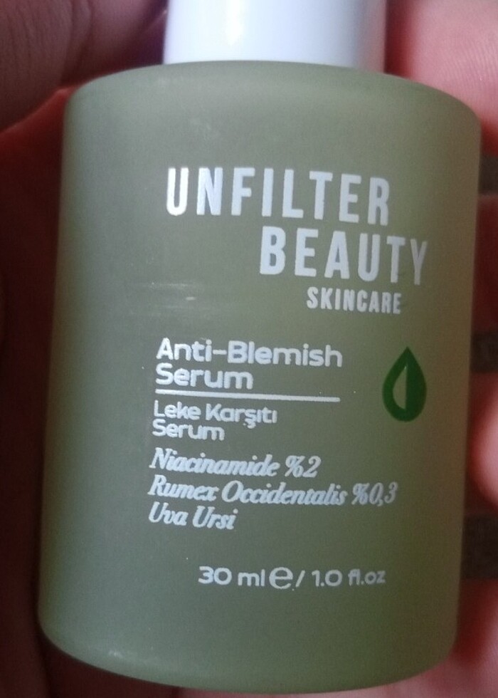 leke giderici serum unfilter beauty - Görsel 2