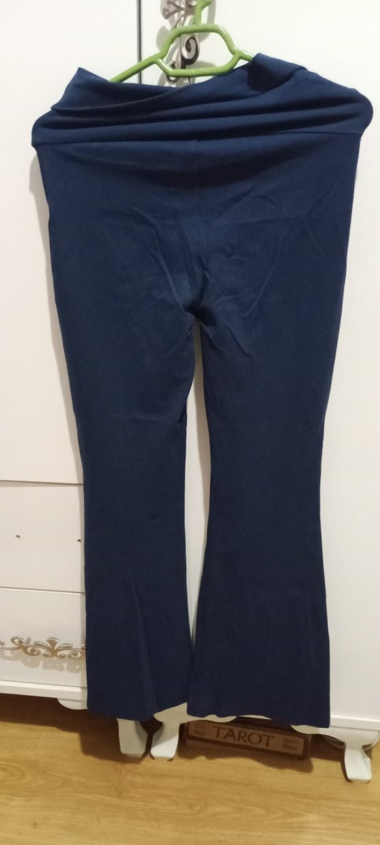 bershka model flare ispanyol paça eşofman - Görsel 3