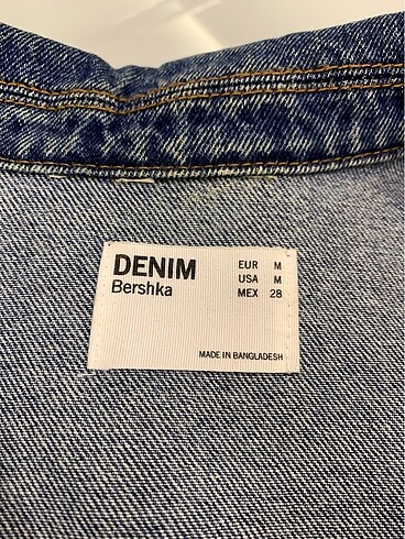 Bershka Berşkha kot ceket