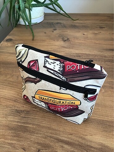 İkili Makyaj çantası (cüzdan) - Görsel 6