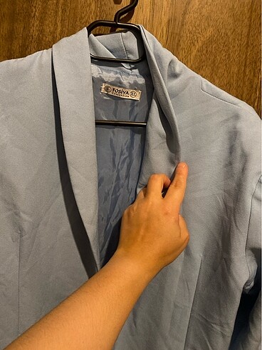 xl Beden mavi Renk SIFIR BLAZER CEKET