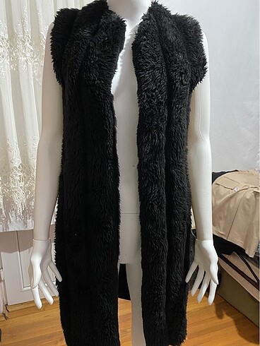 SIFIR PELUŞ YELEK - STANDART BEDEN - Görsel 3