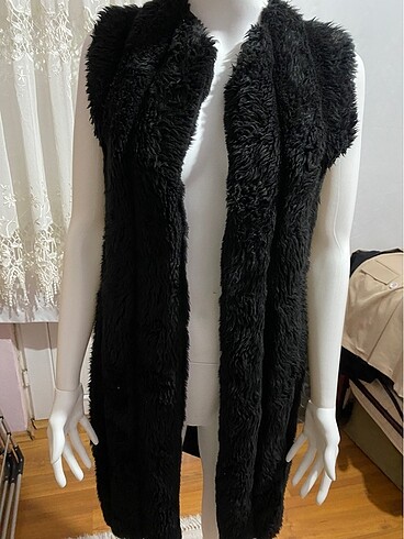 SIFIR PELUŞ YELEK - STANDART BEDEN - Görsel 4