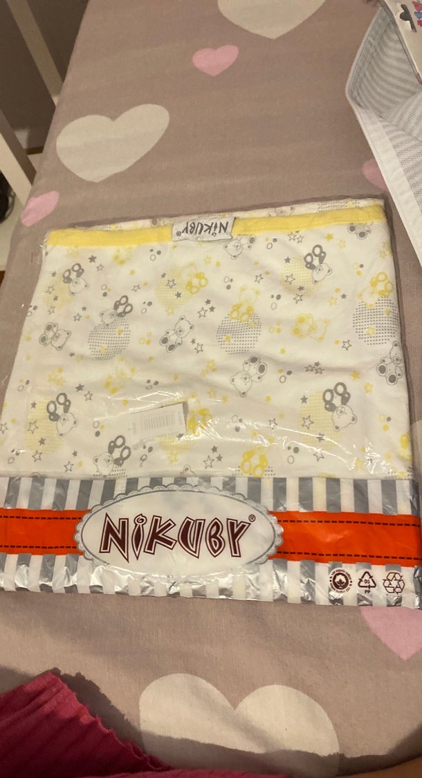 Gri Desenli Çocuk Battaniyesi NiKUBY - Görsel 2
