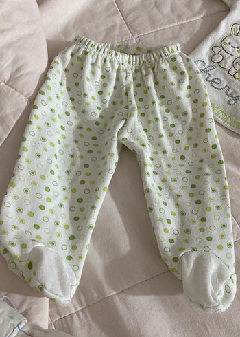 Nakışlı Dantel Detaylı Bebek Erkek Takımı - Görsel 3