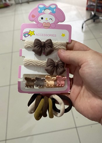 Pastel Renkli Elastik Çocuk Saç Aksesuarları - Görsel 4