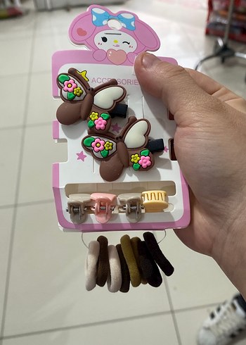 Pastel Renkli Elastik Çocuk Saç Aksesuarları - Görsel 3