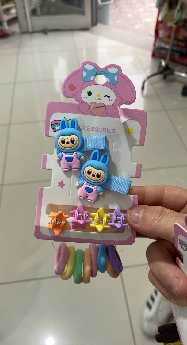 Pastel Renkli Elastik Çocuk Saç Aksesuarları - Görsel 2