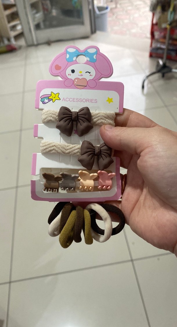 Pastel Renkli Elastik Çocuk Saç Aksesuarları - Görsel 4