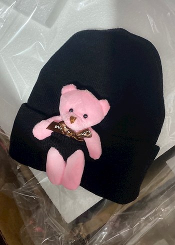 Kahverengi Nakışlı Çocuk Bere - Görsel 6