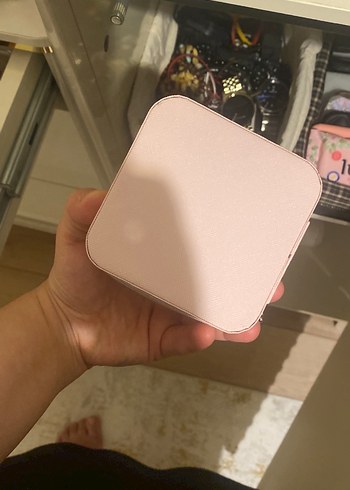 Pastel Pembe Makyaj Organizer Kutusu - Görsel 4