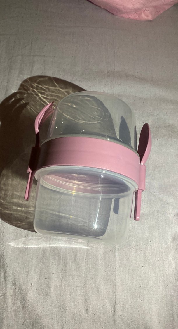 Pastel Pembe Saklama Kabı - Görsel 4