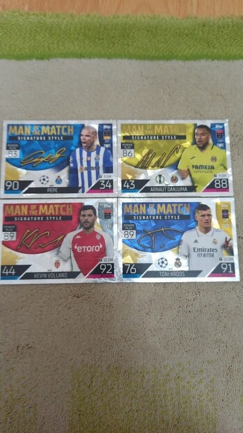 Match of the match signature style