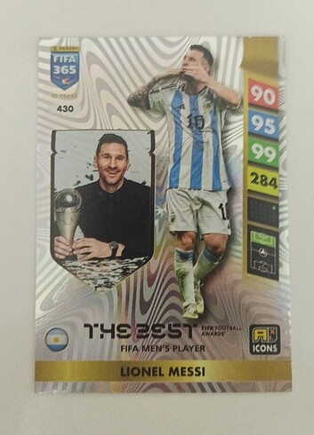 Adrenalyn XL The Best Lionel Messi