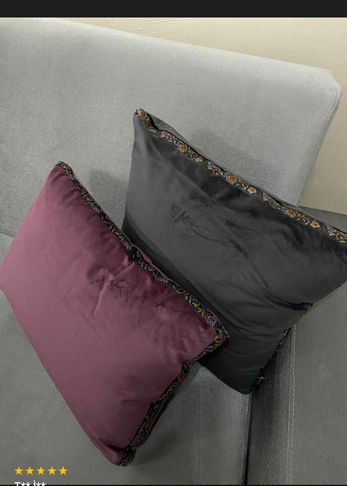 4 adet. Kırlent kilifi - Görsel 4