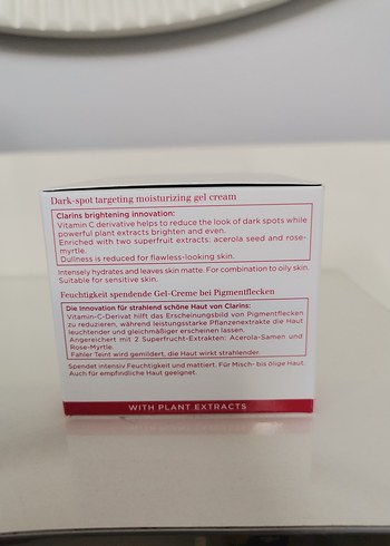 Clarins leke kremi - Görsel 3