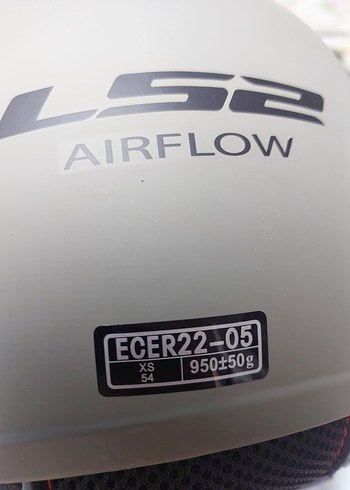 LS2 Airflow Motosiklet Kaski - Görsel 8