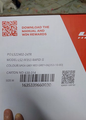 LS2 Airflow Motosiklet Kaski - Görsel 7