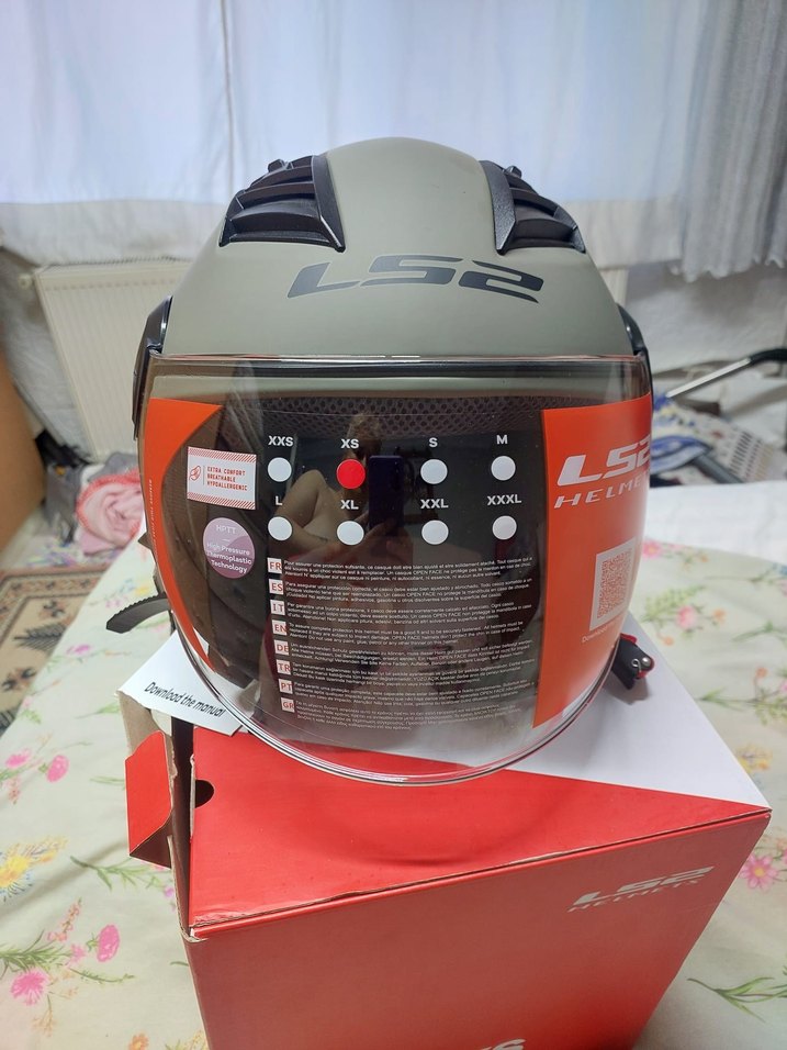 LS2 Airflow Motosiklet Kaski - Görsel 2