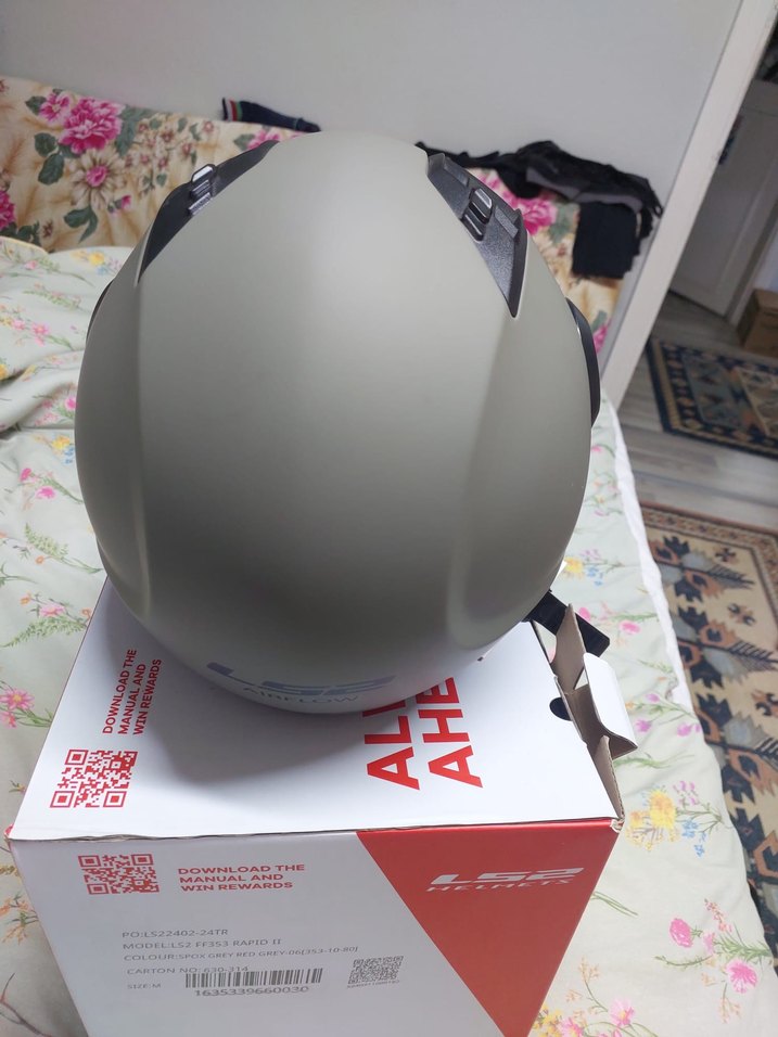 LS2 Airflow Motosiklet Kaski - Görsel 4