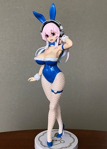 Sonico Bicute Bunnies Mavi Anime Figürü  - Görsel 2