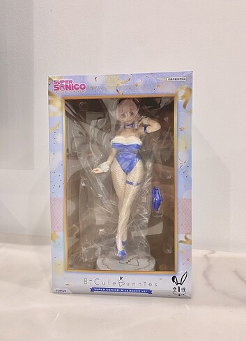 Sonico Bicute Bunnies Mavi Anime Figürü  - Görsel 5