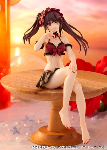 Date A Live V Tokisaki Kurumi Noodle Stopper Anime Figürü