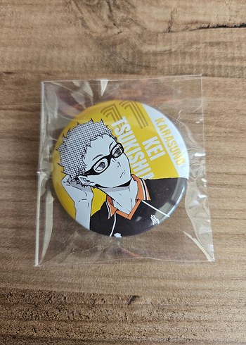 Haikyu Kei Tsukishima İgneli Rozet Charm