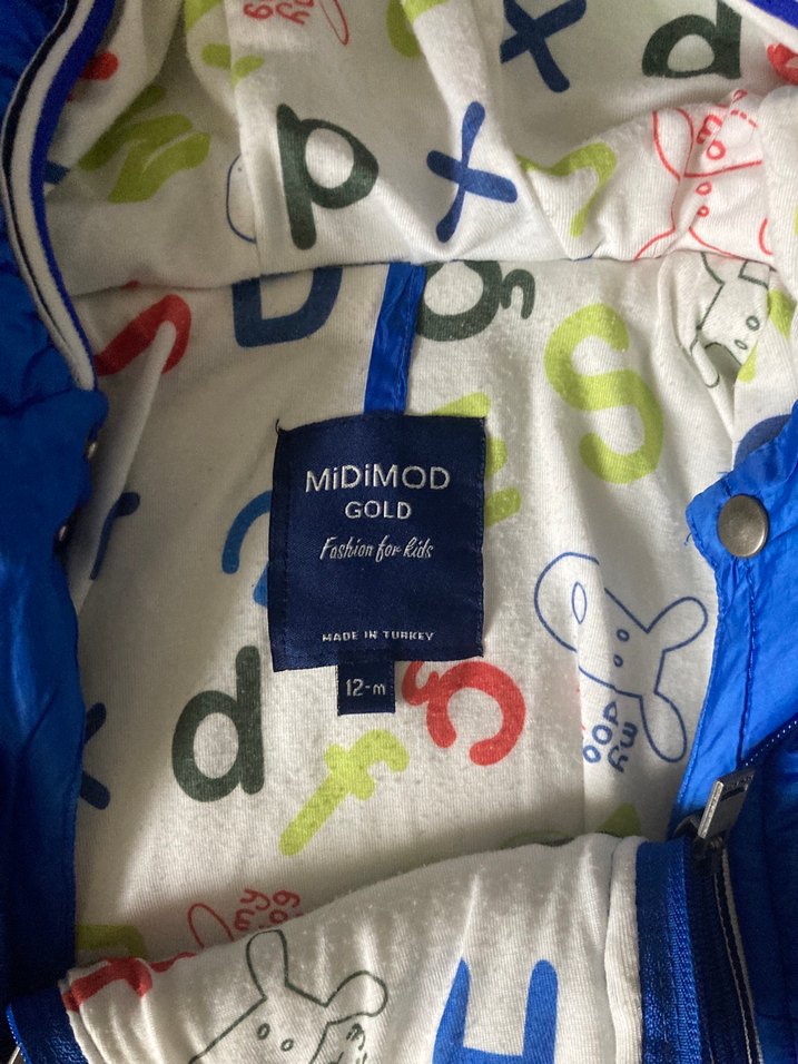 Mavi Erkek Bebek Şişme Kayak Tulumu - Görsel 5