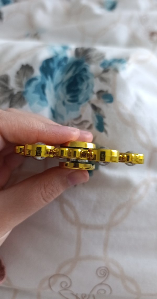 Altın Renkli stres çarkı - Görsel 2