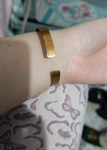 Bej Elastik Bohem Vintage Bileklik ele göre ayarlanır çeliktir - Görsel 3