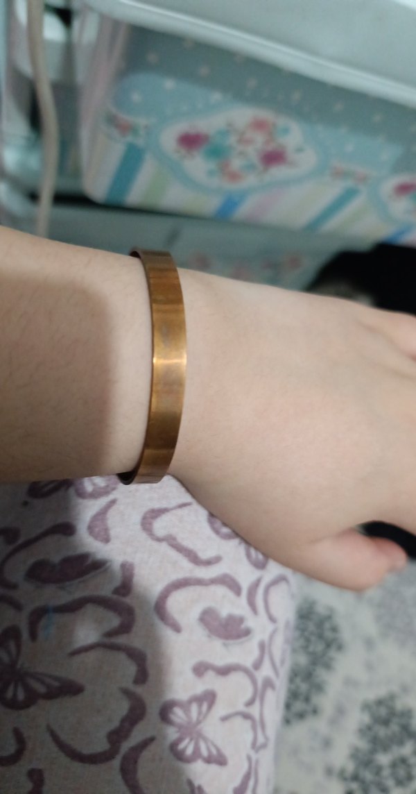 Bej Elastik Bohem Vintage Bileklik ele göre ayarlanır çeliktir - Görsel 2