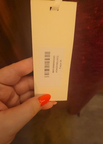 m Beden kırmızı Renk Kırmızı Parlak V Yakalı Mini Elbise