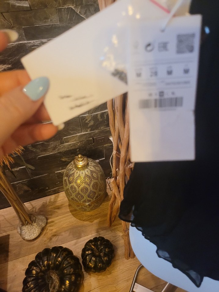 Boncuk İşlemeli Siyah Bohem Bluz - Görsel 4