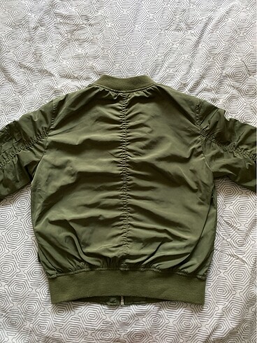 Bershka Bershka Yeşil Bomber Ceket