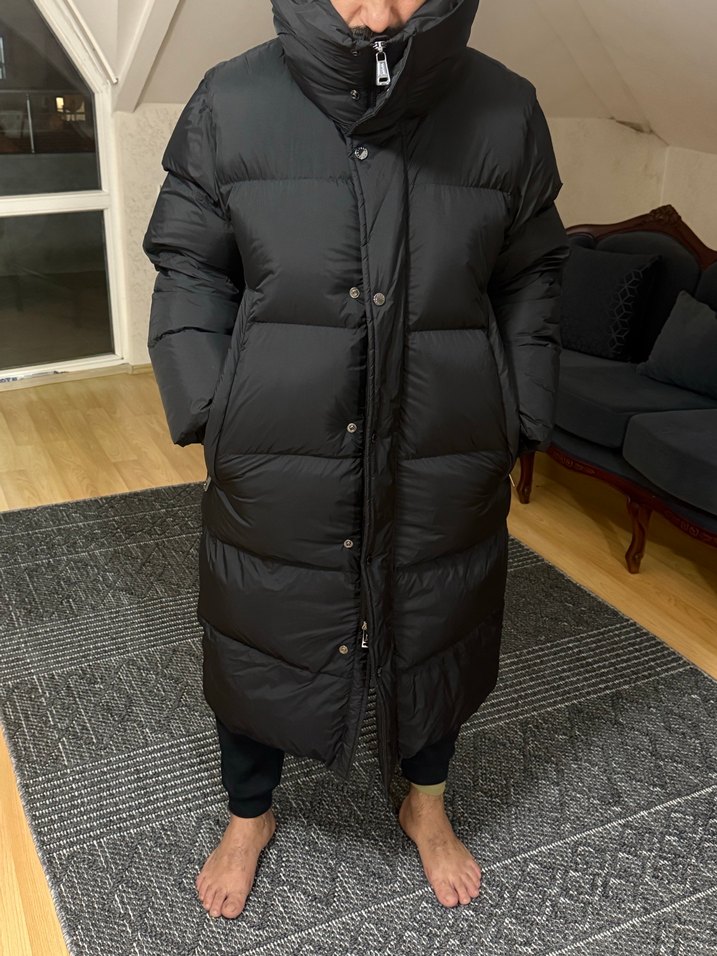 Siyah Uzun erkek kaban - Görsel 3