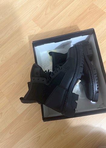 Siyah Deri erkek Bot - Görsel 2