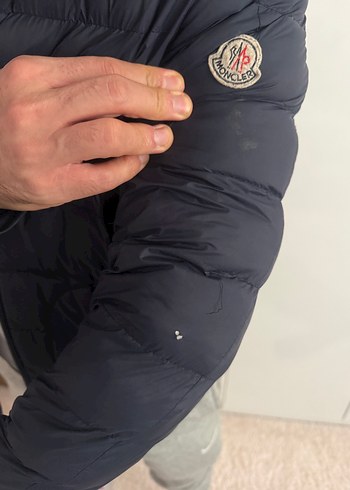 Erkek Gri Fermuarlı Dik Yaka Mont - Görsel 4