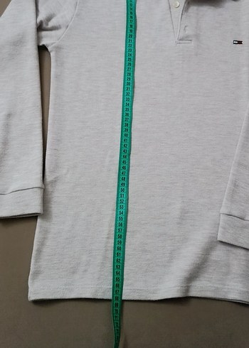 Erkek Krem Renk Uzun Kollu Polo Yaka Tişört - Görsel 6