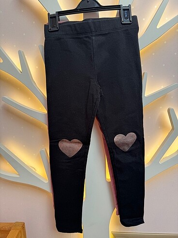 6 Yaş Beden pembe Renk H&M İkili Tayt