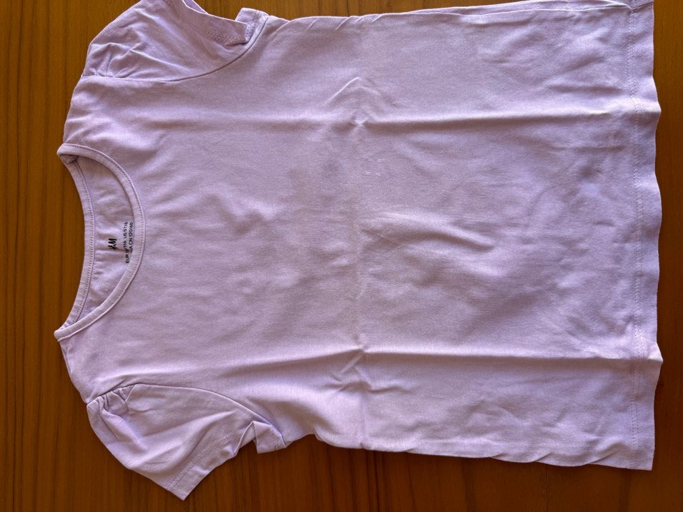 H&M Çocuk için pudra pembe düz atlet - Görsel 3