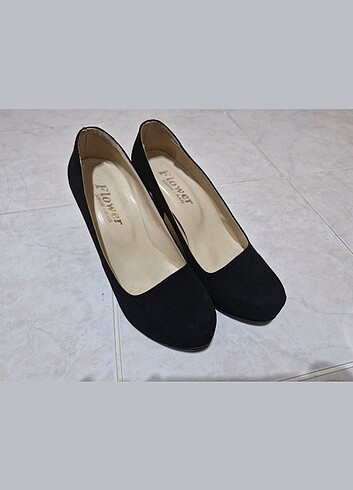 SİYAH PLATFORM TOPUK AYAKKABI  - Görsel 3